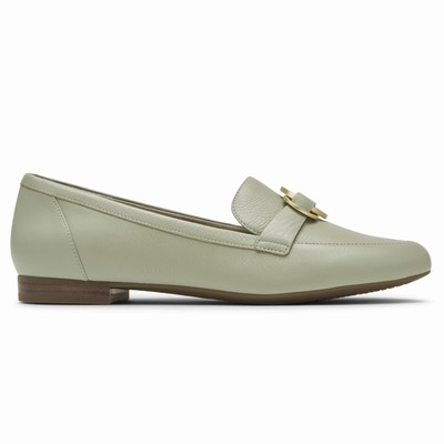 Mocassins Rockport Total Motion Tavia Ring Mulher Verde Oliva PT-90821